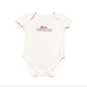 *5/$20* George “Future Superstar” Bodysuit 12-18M